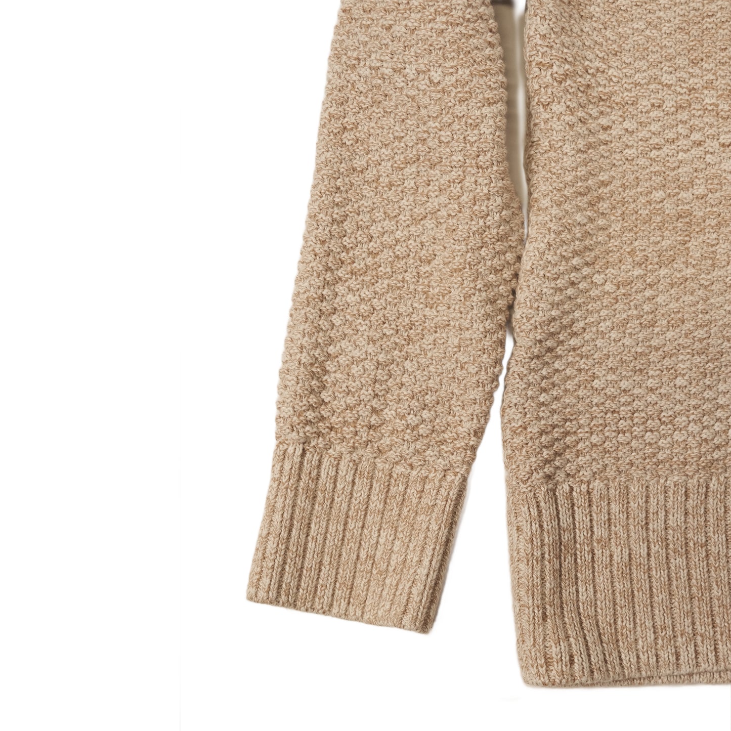 Riverside Hoodie Sweater - Sand / Natural